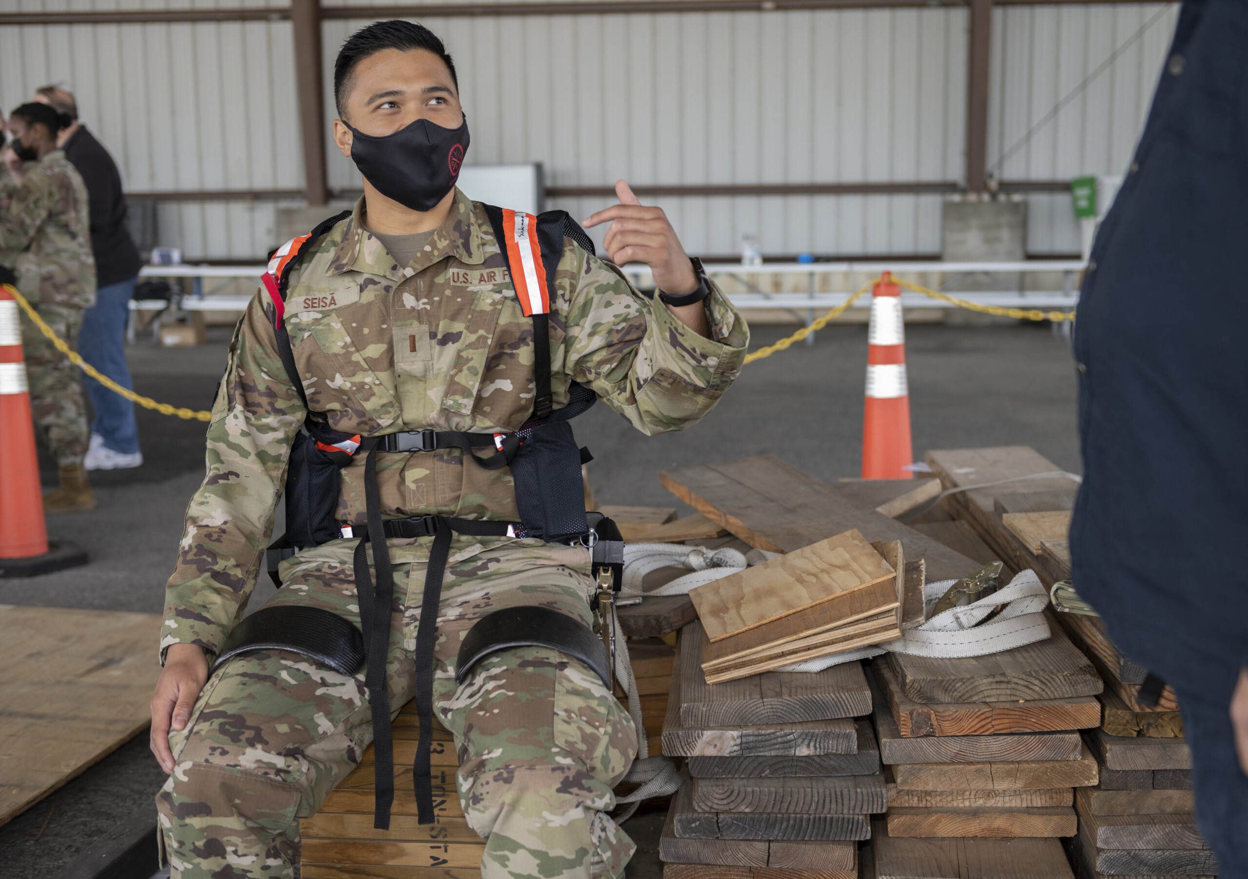 Travis AFB partnership springs Air Force forward with new Aerial Porter Exoskeleton – AF Times